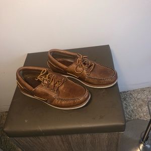 LL Bean Boat Shoes Brown
